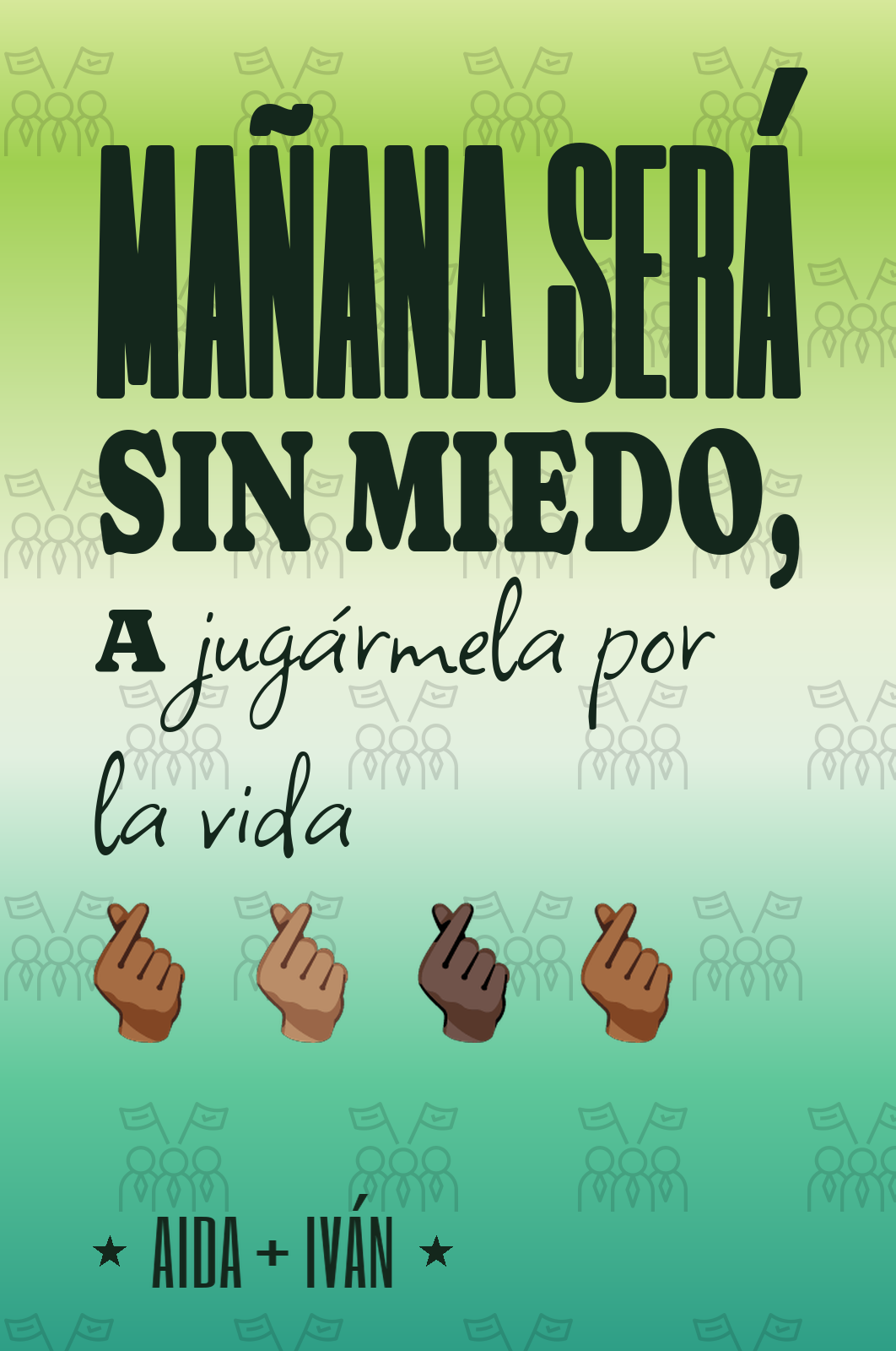 mañana será sin miedo, a jugármela por la vida 🫰🏾🫰🏽🫰🏿🫰🏾
